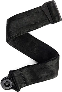 Auto Lock Guitar Strap Black Nylon D'Addario 50BAL00 - Picture 1 of 14