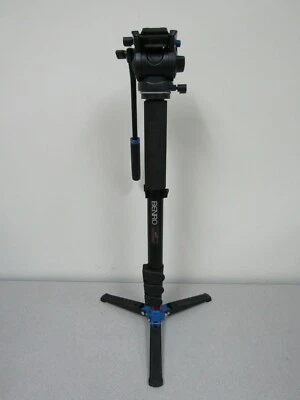 Benro A48FDS4 Series 4 Aluminum Monopod -- Max Load 8.8 lb (4 kg) (b) - Image 1 of 4