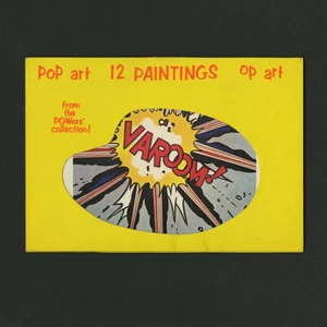 1966 Andy Warhol POP ART/OP ART: 12 PAINTINGS From The Powers Collection! folio - Picture 1 of 11