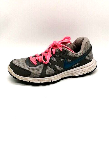 Nike Scarpe da Corsa Donna Sneakers Revolution 2 Grigio Rosa Lacci Imbottite 6 5