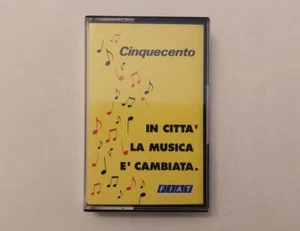 Musicassetta Pubblicitaria Fiat Cinquecento.In città la musica è cambiata omaggi - Picture 1 of 5