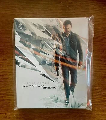 STEELBOOK QUANTUM BREAK NEW G2 XBOX PC PS4 PS5 OFFICIAL METAL CASE - Image 1 of 4