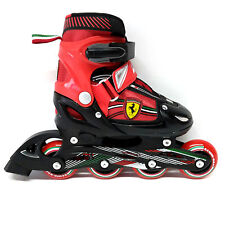 Ferrari Inline Skate verstellbare Kinder Inliner rot Gr. 30-33 Abec 5