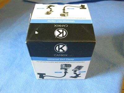 Camkix универсальный зажим 2 в 1 для Go Pros и камеры со штативом подключения - новый - Изображение 1 из 3