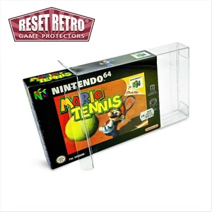 Schutzhüllen Nintendo 64 OVP 0,3 / 0,5 mm MIT / OHNE Laschen game protectors N64 - Picture 1 of 15