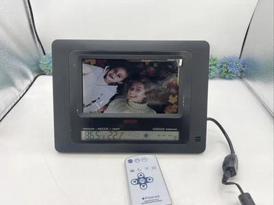 POLAROID Digital Photo Frame with Built-In Weather Station - Image 1 of 4