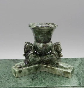 Vtg Porcelain Vince Stapleton Sphinx Urn Artisan Dollhouse Miniature 1:12 - Picture 1 of 12