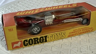 CORGI TOYS 161 Commuter Dragster Whizzwheels Diecast Original Box (48R) - Image 1 of 4