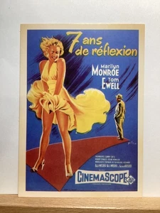 Marilyn Monroe/7 ans de reflexion: Reproduction Postcard: 4”x 5 1/2 - Picture 1 of 2