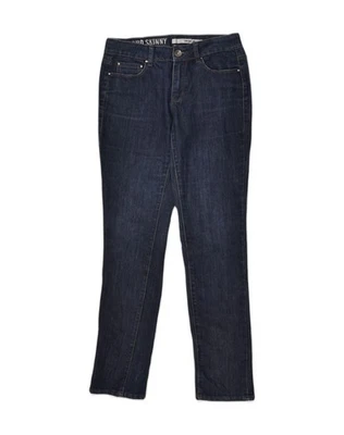 DKNY Womens Skinny Jeans US 6 Medium W30 L31 Navy Blue Cotton AA02 - Image 1 of 3