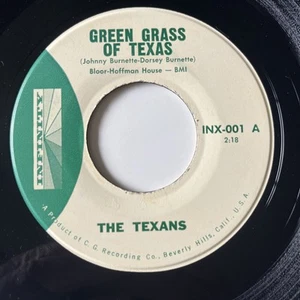 The Texans – Green Grass Of Texas / Bloody River 1961 INFINITY 45 Rockabilly NM - Picture 1 of 5