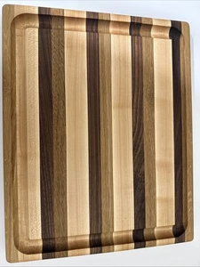 Bordo Grana Legno Massello Tagliere 15 per 12 Pollici - Foto 1 di 9