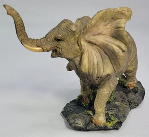 Waving Trunk Elephant Figure - Picture 1 of 4