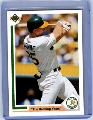 1991 Upper Deck - Mark McGwire #656 "The Bashing Years" - Image 1 of 2