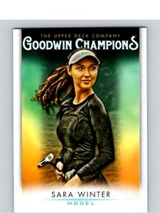 2021 Upper Deck Goodwin Champions Sara Winter #58 - Picture 1 of 2