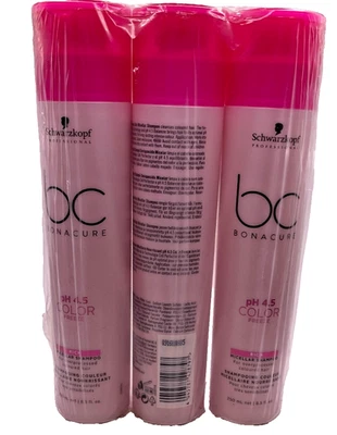 (3) Schwarzkopf BC Bonacure pH 4.5 Color Freeze Rich Micellar Shampoo, 8.5 oz - Image 1 of 2