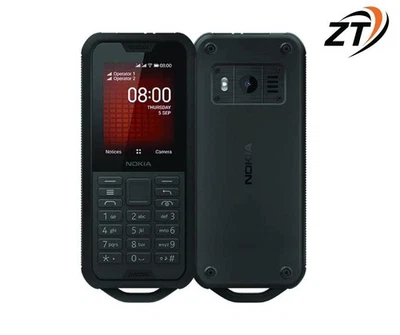 Nokia 800 Tough  Rugged Feature Phone KaiOS - Black- - Image 1 of 4
