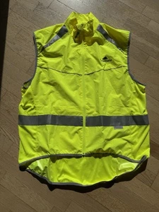 Salzmann Fahrradweste neon gelb wasserdicht mit Reflektorstreifen Gr 3 XL - Bild 1 von 5