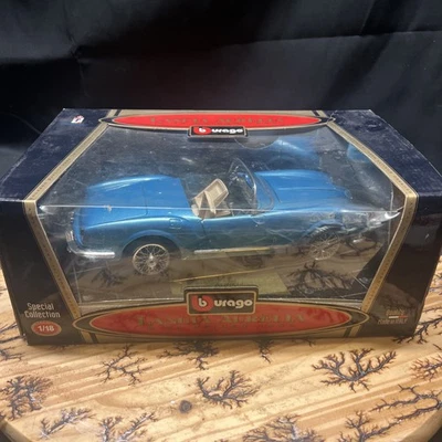 Coche deportivo Burago Lancia B24 Aurella Spider 1/18 nuevo en caja dañada Foto 1 de 4