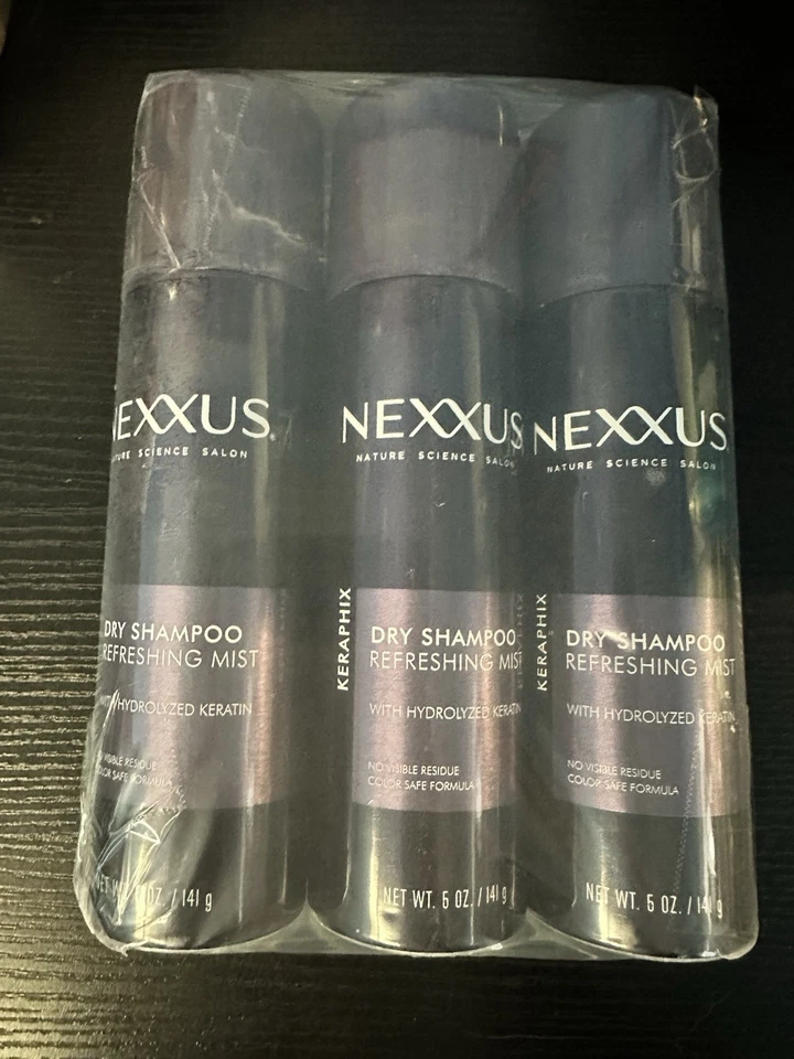Set 3 Nexxus Dry Shampoo Refreshing Mist with Keratin No Visible Residue 5 oz  - Image 1 of 1