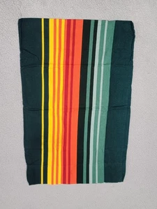 Pendleton gestreiftes Baumwollhandtuch mehrfarbig grün gelb orange 100% Baumwolle - Bild 1 von 8