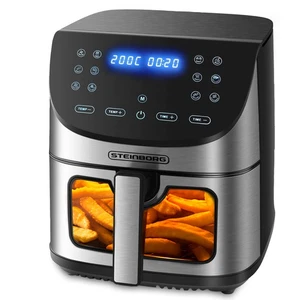 Air Fryer Friggitrice ad Aria Calda 4in1 Mini Forno Friggitrice Essiccatore Friggitrice - Foto 1 di 6