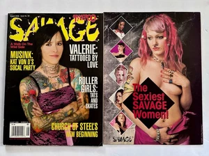 Tattoo Savage Magazine #92 – August 2008 – With Sexiest Savage Women Insert - Bild 1 von 9