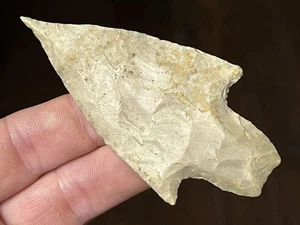 EXCEPTIONAL OAKALLA POINT TEXAS ARROWHEAD AUTHENTIC INDIAN ARTIFACT AO - Picture 1 of 5