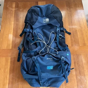 Karrimor Panther Backpack 65L + 10 Blue Hiking Camping Backpack British - Picture 1 of 24