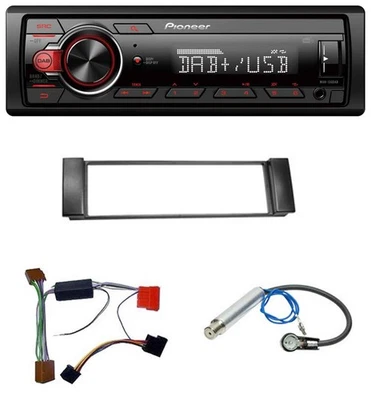 Pioneer MP3 1DIN DAB USB AUX Autoradio für Audi A3 8L 00-03 A6 C5 00-04 Aktivsys - Bild 1 von 4