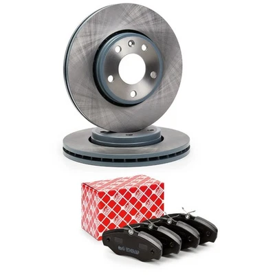 Febi Juego de frenos discos de freno delanteros Juego de pastillas para OPEL Vivaro A Combi (X83) - Imagen 1 de 4