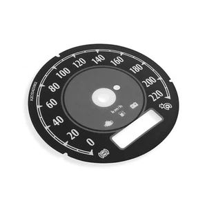 KM/H Speedometer Gauge Face Compatible With Harley Davidson FXDB Dyna Street Bob - Picture 1 of 6