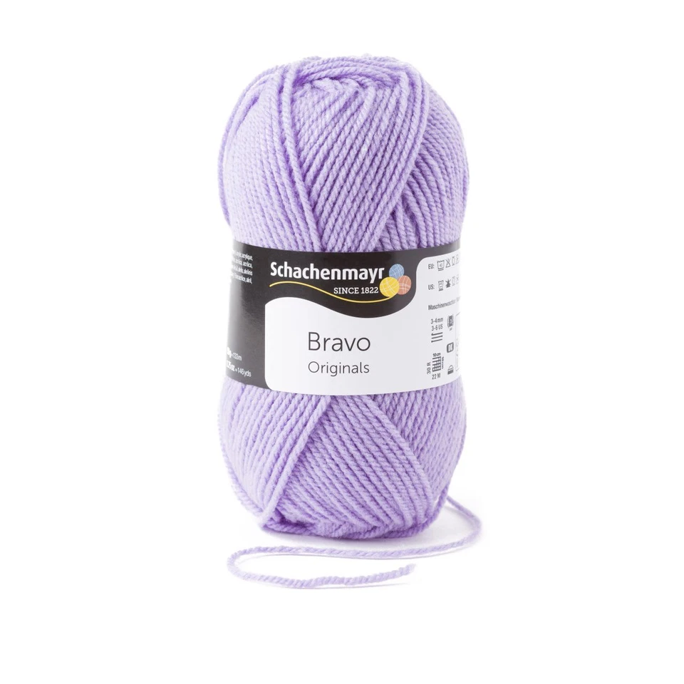 Schachenmayr Bravo 8190 Flieder 50g wolle