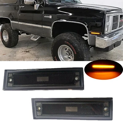 For 1981-91 Chevy GMC C/K 10 Truck/Suburban/Blazer/Jimmy Front Side Marker Light - Image 1 of 4