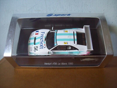 1/43 SPARK S2251 VENTURI 500LM LE MANS 1993 #56 C.LOS/J.BADRUTT/C.BRANA - Image 1 of 4