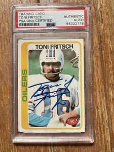 Toni Fritsch Signed Autograph 1978 Topps #164 - Picture 1 of 1