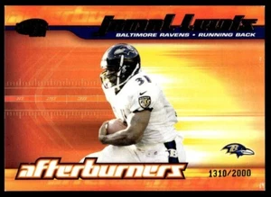 2001 Pacific Invincible Afterburners #1 Jamal Lewis /2000 Baltimore Ravens - Picture 1 of 2