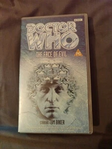DOCTOR DR WHO BBC VHS VIDEO - THE FACE OF EVIL - Picture 1 of 4
