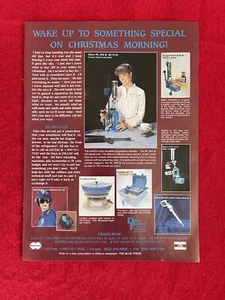 Vintage 1990 Print Ad Dillon Precision RL550B Munition Reloading Equipment - Bild 1 von 2