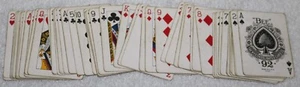 VINTAGE 1930'S BEE THE N.Y. CONSOLIDATED CARD CO. PLAYING CARDS 92 - Picture 1 of 8