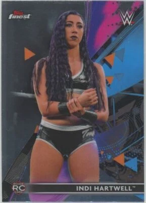 2021 Topps WWE Finest Indi Hartwell Rookie RC #84 - Image 1 of 2