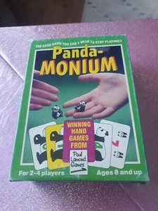 Panda-monium Card Game by Paul Lamond Games Vintage 1991 Complete - Picture 1 of 6