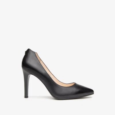 Scarpe Nero Giardini donna decoltè in pelle tacco alto I013500DE nero - Immagine 1 di 4