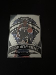 2022-23 Panini Prizm Dominance #17 Anthony Edwards Minnesota Timberwolves