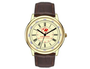 Northwest Airlines Wrist Watch, Retro 1980's Vintage Style Dial. - Picture 1 of 2