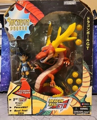 Figura Dragon Ball Z Shenron Dragon And Goku Jakks Pacific Funimation 2004 Foto 1 de 4