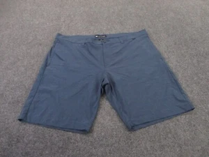 Travis Mathew Shorts Men 42 Blue Sport Chino Golf Performance Outdoors Adult NEW - Picture 1 of 8