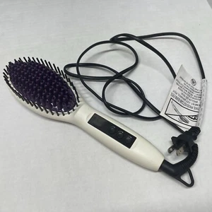 InStyler Straight UP Ceramic Straightening Brush Heated Intertek Tested Works! - Picture 1 of 8