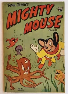 Paul Terrys MIGHTY MOUSE #53 St. Johns Comic July 1954 VG+ / 4.5 - Picture 1 of 8