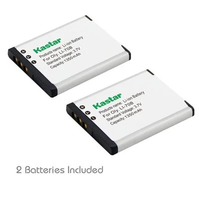 2x Batería Kastar para Olympus Li-70B VG-145 VG-150 VG-160 X-940 X-990 Foto 1 de 4
